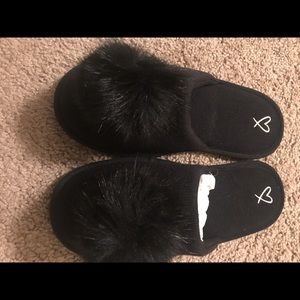 Victoria Secret limited edition pom pom slippers